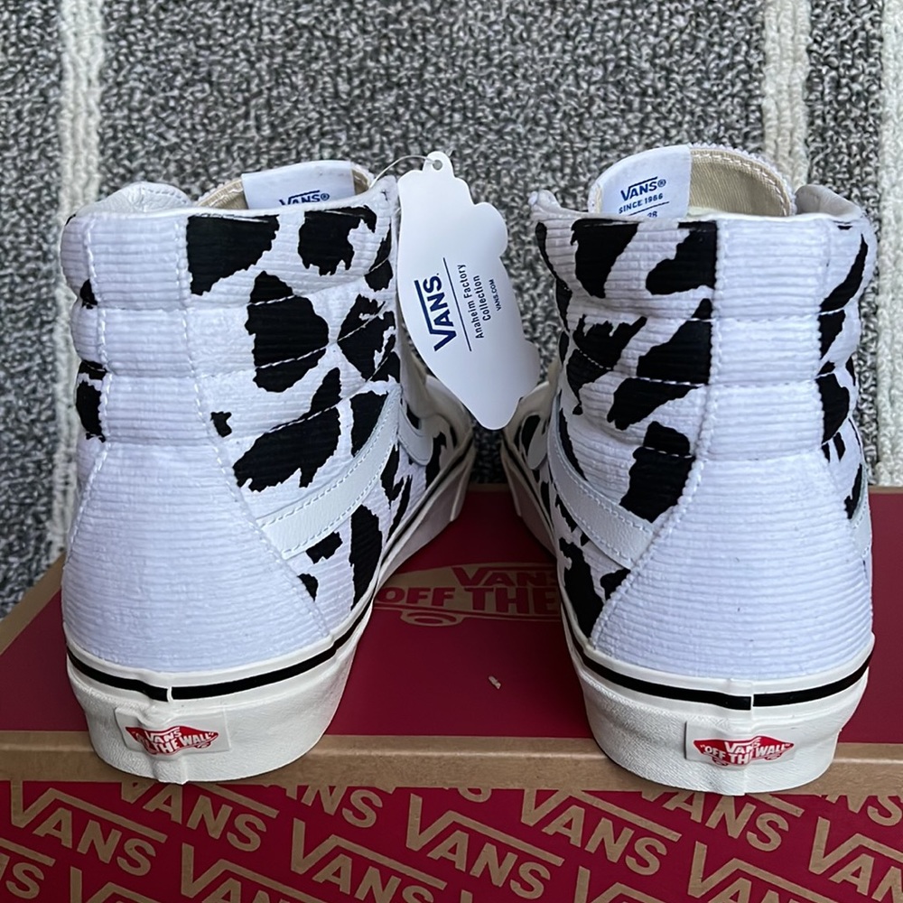 Vans Sk8-Hi 38 Dx Anaheim Factory Cow Print MENS - Picture 14 of 16